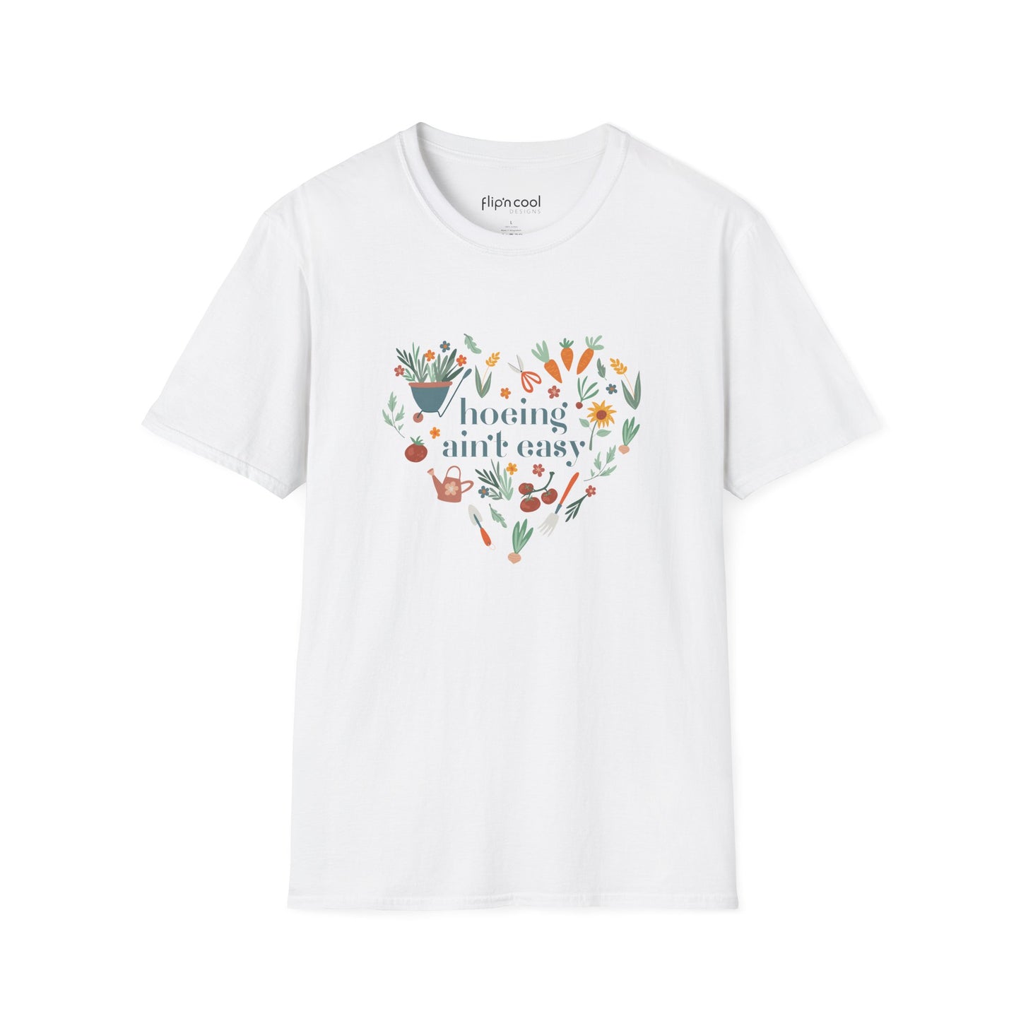 Hoeing Ain't Easy - Men's Tee