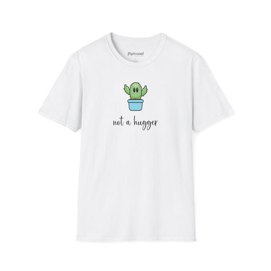 Flippy Cactus 'Not a Hugger' - Men's Tee