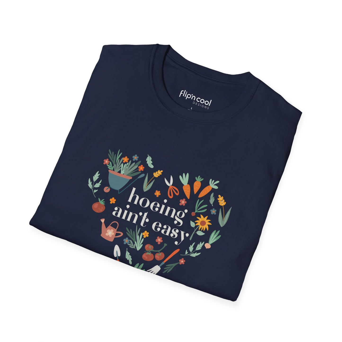 Hoeing Ain't Easy - Men's Tee