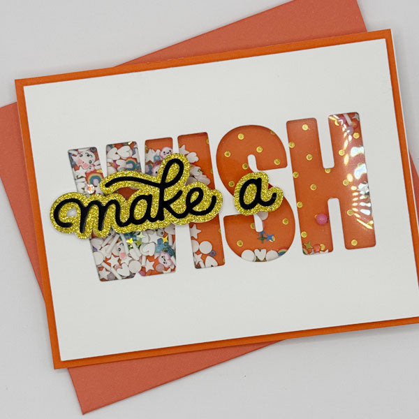 Make A Wish Shaker - A2